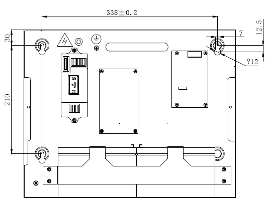 JB-KR-GST004可燃?xì)怏w報警控制器安裝圖示